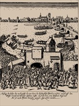 The Fettmilch Rising. Expulsion of the jews from Frankfurt on August 23, 1614, c. 1616-1617.