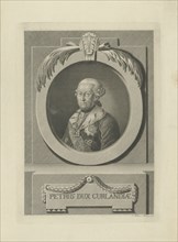 Peter von Biron (1724-1800), Duke of Courland and Semigallia, 1781.