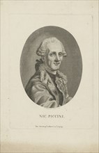 Portrait of the composer Niccolò Piccinni (1728-1800), c. 1790.