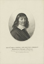 Portrait of the philosopher René Descartes (1596-1650), ca 1820.