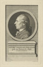 Portrait of François-André Danican Philidor (1726-1795) , c. 1790.