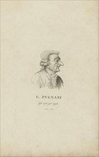 Portrait of the violinist and composer Gaetano Pugnani 1731-1798) , 1815.