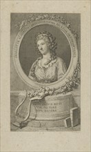 Portrait of Elisa von der Recke (1754-1833), 1792.
