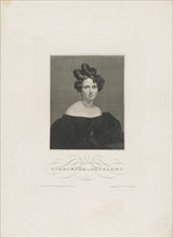 Portrait of the opera singer Wilhelmine Schröder-Devrient (1804-1860) , c. 1840.