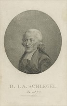 Johann Adolf Schlegel (1721-1793) , c. 1800.