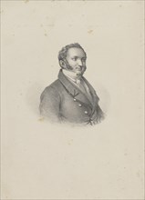 Portrait of the composer Gioachino Antonio Rossini (1792-1868), 1826.