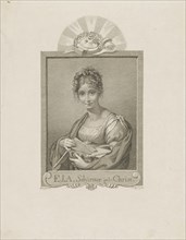 Portrait of the actress Friederike Schirmer, née Christ (1785-1833) , c. 1830.