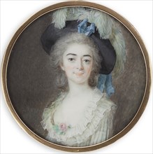 Portrait of the ballet dancer Giovanna Bassi (1762-1834), c. 1780.
