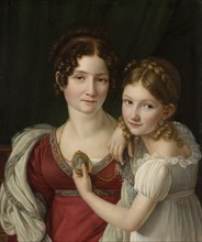 Portrait of a Mother with her Daughter , 1816-1822 .