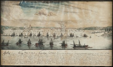 The Battle of Fredrikshamn on May 1790, 1791.