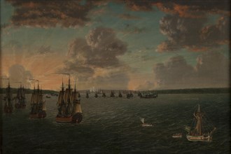 The Battle of Vyborg Bay on July 3, 1790, 1791.