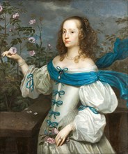 Portrait of Beata Elisabet von Königsmarck (1637-1723) , ca 1654.
