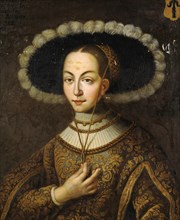 Portrait of Margareta Eriksdotter Vasa (1497-1536), sister of king Gustav I of Sweden.