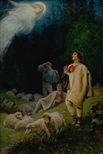The Annunciation to the Shepherds, 1880.