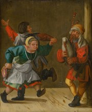 Village Dance, ca. 1600.