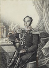 Portrait of Alexander Ivanovich Germann, 1822.