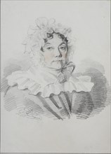 Portrait of Maria Ivanovna Rimskaya-Korsakova, née Naumova (1764-1832), 1820s.