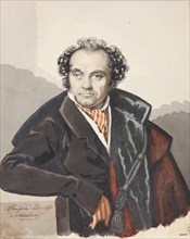 Portrait of Sergey Dmitryevich Lvov (1781-1857), 1820s.
