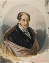 Portrait of Alexander Ivanovich Lorer (1779-1824), Early 1820s.