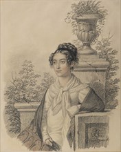Portrait of Olga Nikolaevna Kokoshkina, née Rezanova (1802-1828), Between 1824 and 1828.