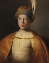 Boy in a Cape and Turban (Portrait of Prince Rupert of the Palatinate) , ca 1631.