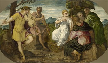 The Musical Contest between Apollo and Marsyas, ca 1545.