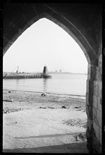 Sandwell Gate and Old Pier Lighthouse, Hartlepool, County Durham, c1955-c1980