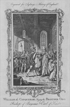 William the Conqueror seizing his Brother Odo, Bishop of Bayeaux & Earl of Kent', 1773.