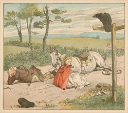 The Mare broke her knees and the Farmer his crown', c1885, (1934).