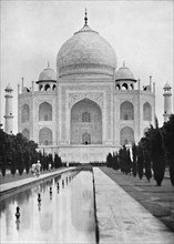 Agra. The Taj Mahal near view', c1910.