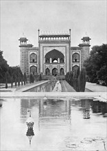 Agra. The Gateway of the Taj Mahal', c1910.