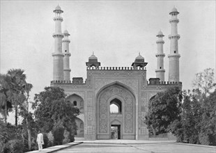 Sikandra. Gateway of the Tomb of Akbar', c1910.