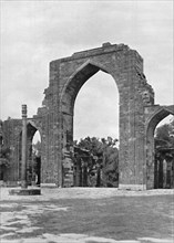 Delhi. Gate of the Kutub Mosque', c1910.