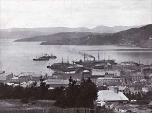 Wellington Harbour', late 19th-early 20th century.