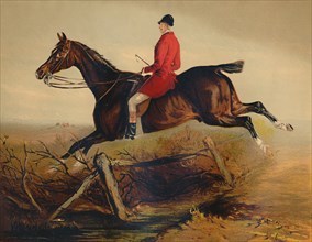 Captain Percy Williams on a Favourite Irish Hunter', c1879.