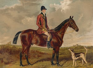 Mr Charles Davis - Huntsman of the Royal Buckhounds', c1860s, (c1879).