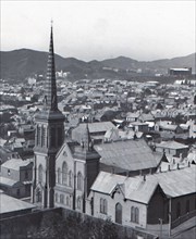 Te Aro, from Terrace, Wellington', late 19th-early 20th century.