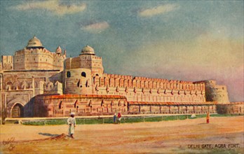 Delhi Gate, Agra Fort'.