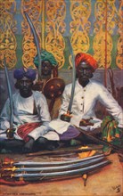 Hyderabad Arms Sellers', c1903.