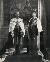 King George V and Queen Mary at their first opening of Parliament', 6 February 1911, (1951).