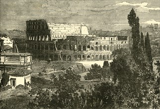 Ruins of the Colosseum, from the Palatine', 1890.