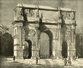 Arch of Constantine', 1890.