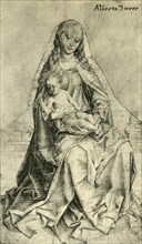 Madonna with Christ-Child Blessing', 1440-1450, (1943).