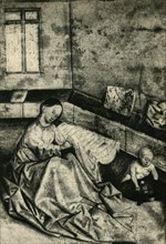 Madonna and child in an interior, early 15th century?, (1943).