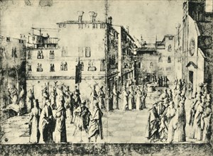 Procession in Venice, mid-late 15th century, (1943).