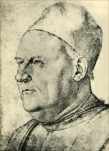 Portrait of a Venetian senator, 1487, (1943).