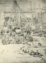 A scene in an arsenal', c1485-1490, (1943).