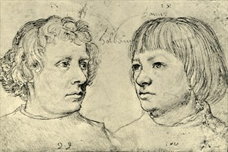 Ambrosius and Hans, the artist's sons', 1511, (1943).