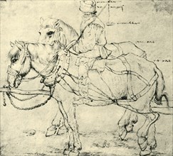 Rider and two horses, 1559-1563, (1943).