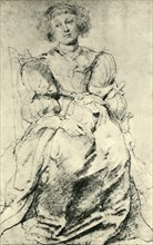 Portrait of Hélène Fourment', c1630-1631, (1943).